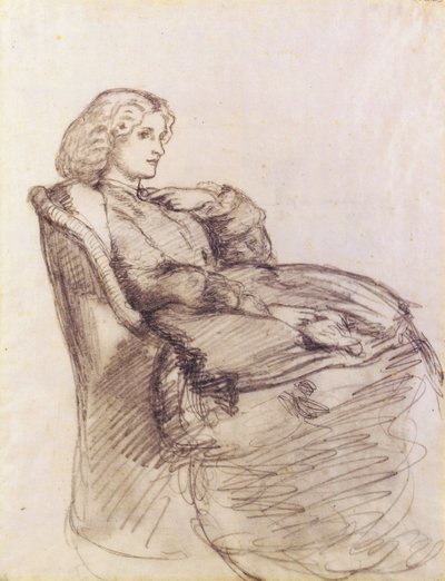 Ritratto di Annie Miller da Dante Gabriel Charles Rossetti