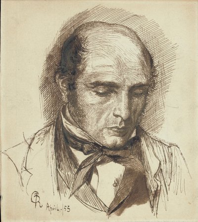 Ritratto di Henry Polidori, 1953 da Dante Gabriel Charles Rossetti