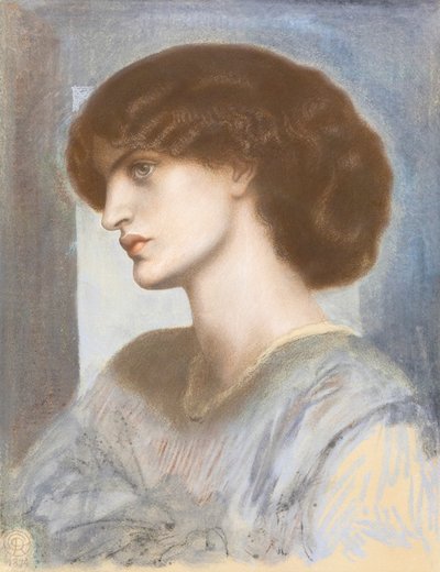 Ritratto di Jane Morris da Dante Gabriel Charles Rossetti