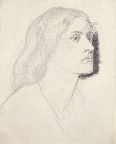 Ritratto di Miss Ruth Herbert, probabilmente 1858 da Dante Gabriel Charles Rossetti