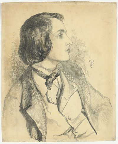 Ritratto di William Michael Rossetti da Dante Gabriel Charles Rossetti