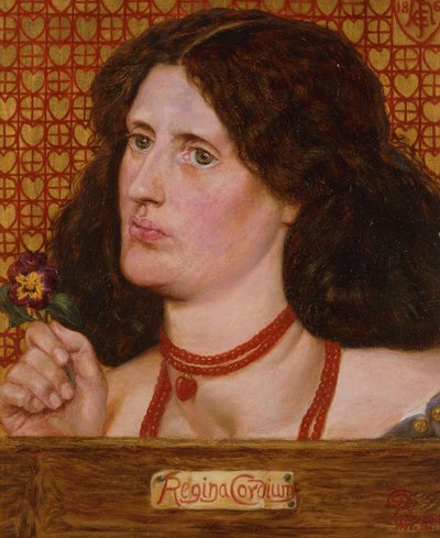 Regina Cordium - Ritratto di Ellen Heaton da Dante Gabriel Charles Rossetti