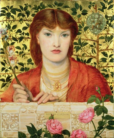Regina Cordium: Alice Wilding da Dante Gabriel Charles Rossetti