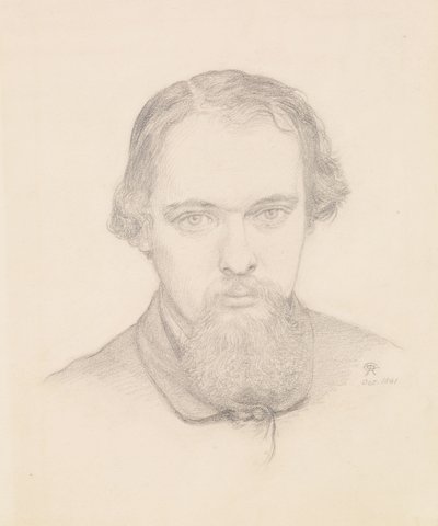 Autoritratto da Dante Gabriel Charles Rossetti
