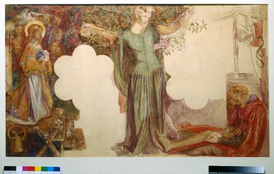 Visione di Sir Lancillotto, studio per l