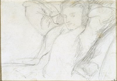 Studio di una signora seduta, 1860 da Dante Gabriel Charles Rossetti