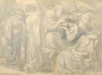 La morte di Lady Macbeth, c.1875 da Dante Gabriel Charles Rossetti