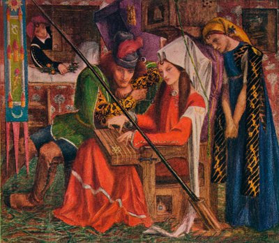 La melodia delle sette torri da Dante Gabriel Charles Rossetti