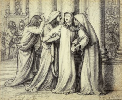 La Vergine Maria Consolata, 1891 da Dante Gabriel Charles Rossetti
