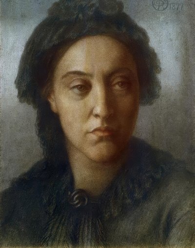 Christina G. Rossetti da Dante Gabriel Charles Rossetti
