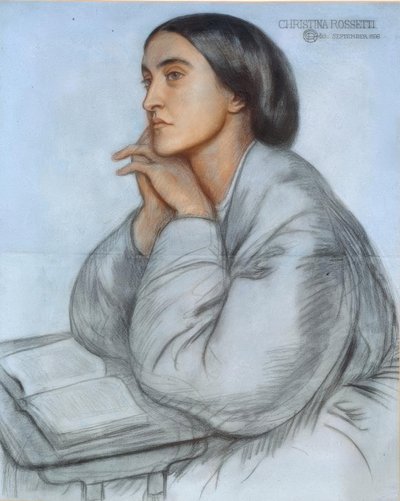 Christina Rossetti da Dante Gabriel Charles Rossetti
