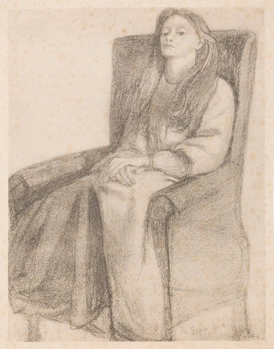Elizabeth Siddal da Dante Gabriel Rossetti