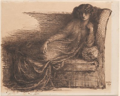Jane Morris da Dante Gabriel Rossetti