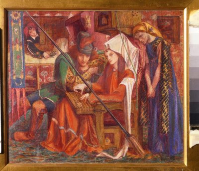La ballata delle sette torri/1857 da Dante Gabriel Charles Rossetti