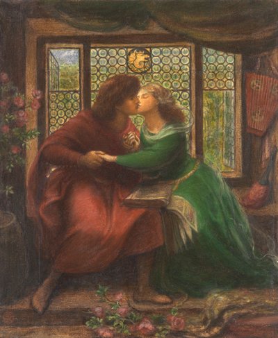 Paolo e Francesca da Rimini da Dante Gabriel Rossetti