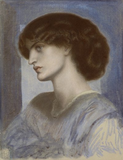 Ritratto di Jane Morris da Dante Gabriel Rossetti