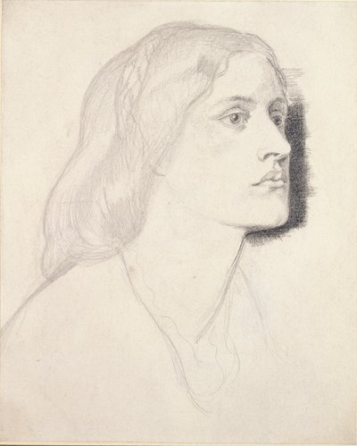 Ritratto di Miss Ruth Herbert, probabilmente 1858 da Dante Gabriel Rossetti