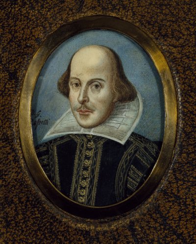Ritratto di William Shakespeare 1564-1616, ca 1865 da Dante Gabriel Charles Rossetti