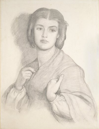 Ritratto di una donna, metà del XIX secolo da Dante Gabriel Rossetti