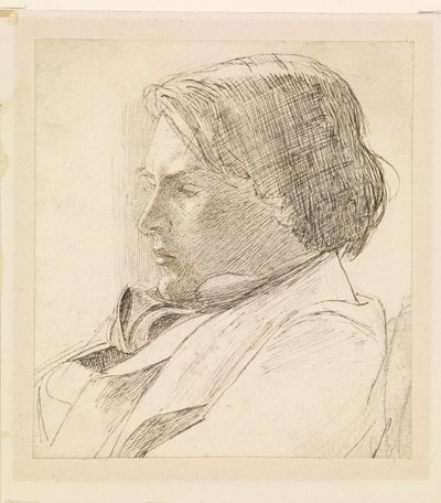Ritratto di un giovane uomo da Dante Gabriel Rossetti