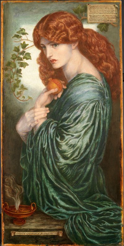 Proserpina da Dante Gabriel Rossetti