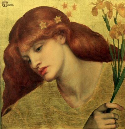 Santa Lilias da Dante Gabriel Charles Rossetti