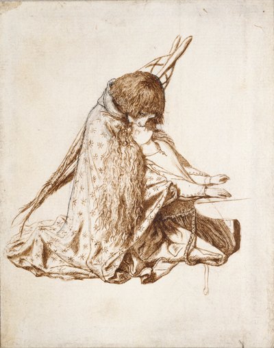 Santa Cecilia, c. 1850s da Dante Gabriel Rossetti