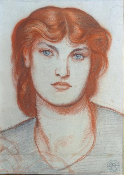 Studio per Regina Cordium da Dante Gabriel Charles Rossetti