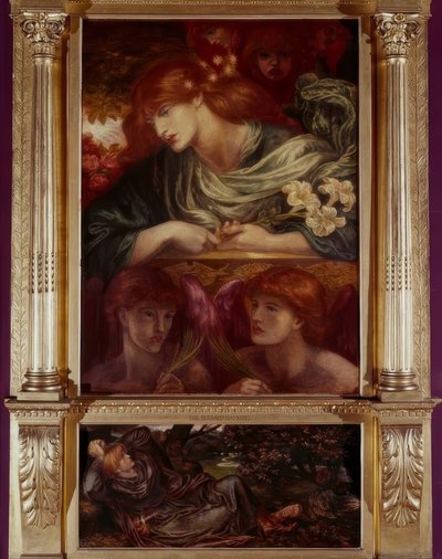 La damigella benedetta da Dante Gabriel Charles Rossetti