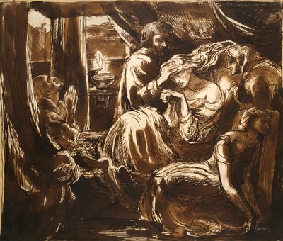 La morte di Lady Macbeth da Dante Gabriel Rossetti