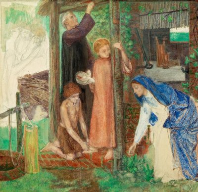 La Pasqua nella Sacra Famiglia da Dante Gabriel Charles Rossetti