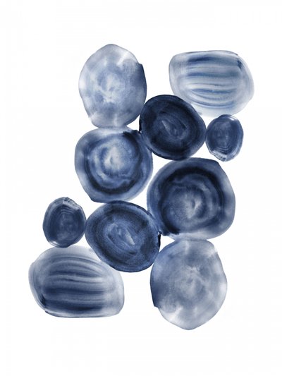 Forme blu fluide da Danushka Abeygoda