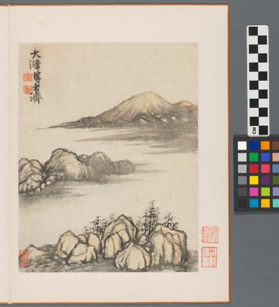 Ricordi del fiume Qinhuai, Dinastia Qing da Daoji Shitao