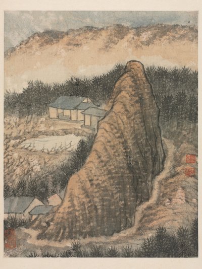 Ricordi del fiume Qinhuai, Dinastia Qing da Daoji Shitao