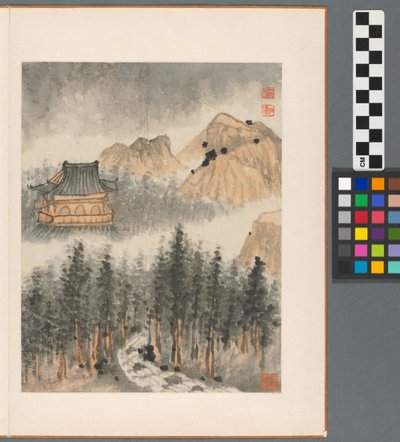 Ricordi del fiume Qinhuai, Dinastia Qing da Daoji Shitao