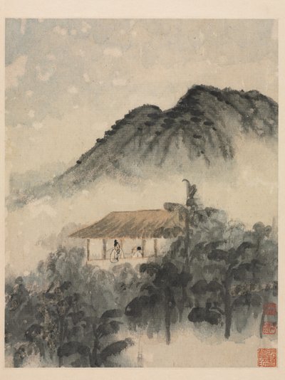 Ricordi del fiume Qinhuai, Dinastia Qing da Daoji Shitao
