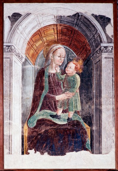 Madonna con bambino da Dario da (attr.to) Treviso