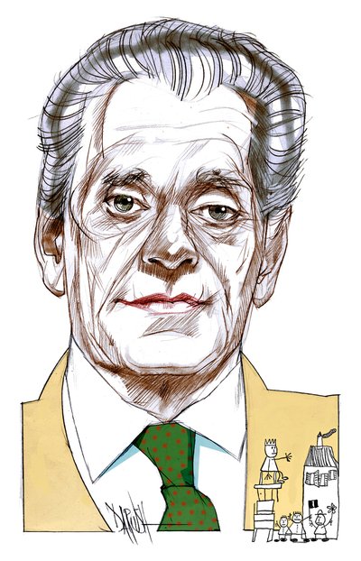 Giovanni Mosca , 2008 (disegno digitale a matita colorata) da Dariush Radpour