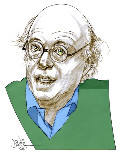 Sennett Richard , 2008 (disegno digitale a matita colorata) da Dariush Radpour