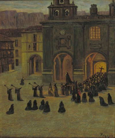 Mattina del Venerdì Santo a Orduña da Darío de Regoyos