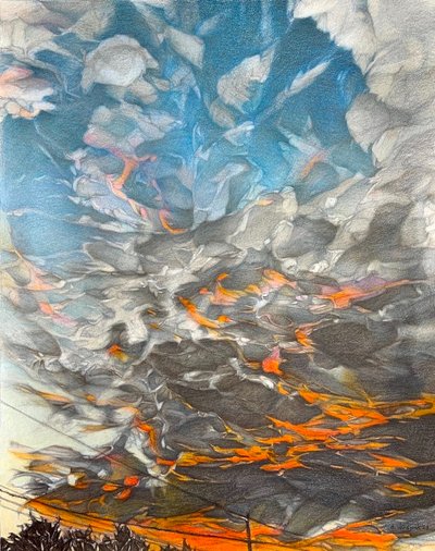 Fuoco nel Cielo, 2023 da Darrell Windjack
