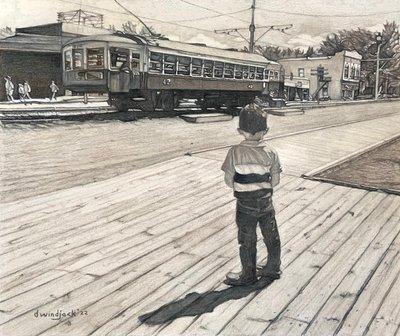 Incantato a Fort Edmonton, 2022 da Darrell Windjack
