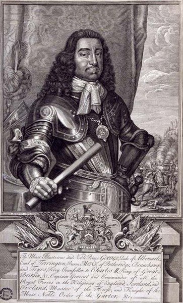 George Monck da David (after) Loggan