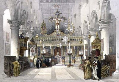 Cappella del Convento di Santa Caterina sul Monte Sinai, 21 febbraio 1839, tavola 112 da Volume III di 