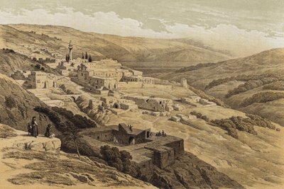 Convento della Terra Santa, Nazareth da David (after) Roberts