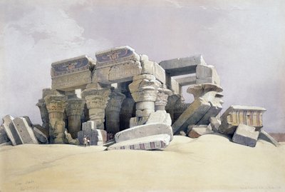 Kom Ombo, 21 novembre da David (after) Roberts