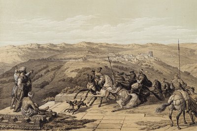 Sebaste, Antica Samaria da David (after) Roberts