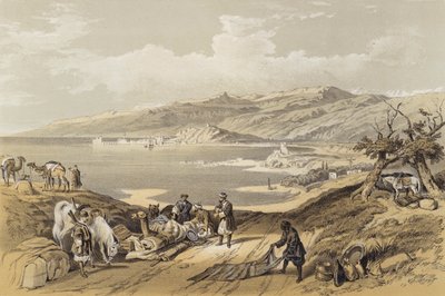 Sidone verso il Libano da David (after) Roberts