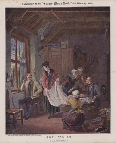 Il venditore ambulante da David (after) Wilkie