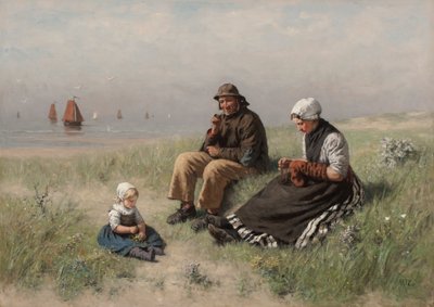 Sulla Sabbia a Scheveningen da David Adolph Constant Artz